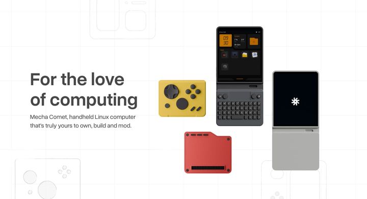 Mecha Comet – Open Modular Linux Handheld Computer