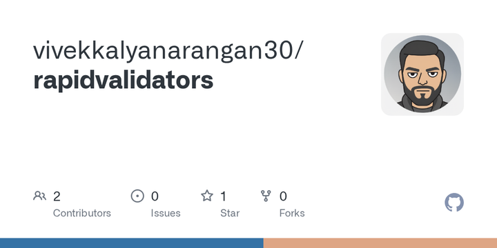 Show HN: (29x faster)Rapidvalidators - Python's validators lib rewritten in Rust