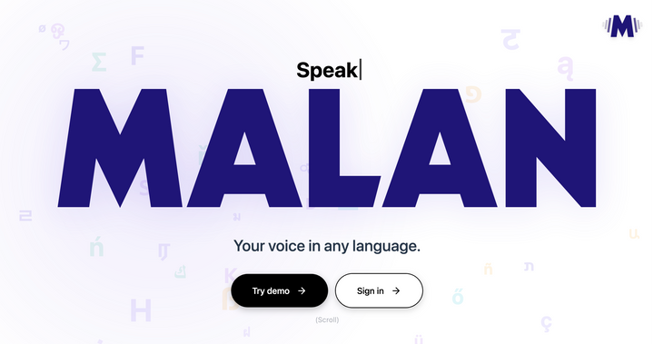 Show HN: Malan Chat, a full immersion language learning app for 62 languages