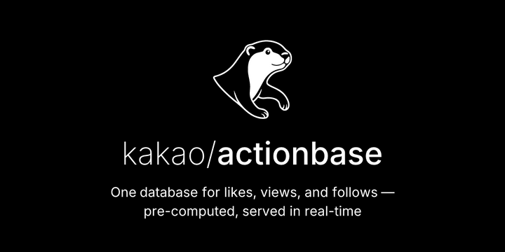 Show HN: Actionbase – A database for likes, views, follows at 1M+ req/min