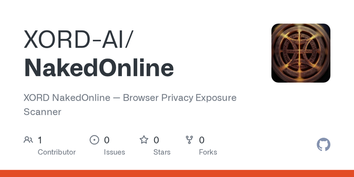 NakedOnline – Browser Privacy Exposure Scanner