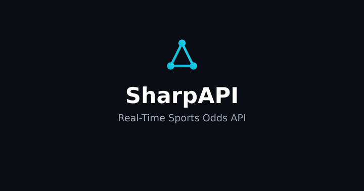Show HN: SharpAPI – Real-time sports odds API with +EV and arbitrage detection