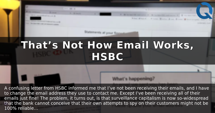 That's Not How Email Works, HSBC