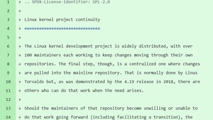 Linux after Linus? Kernel community drafts a plan for replacing Torvalds
