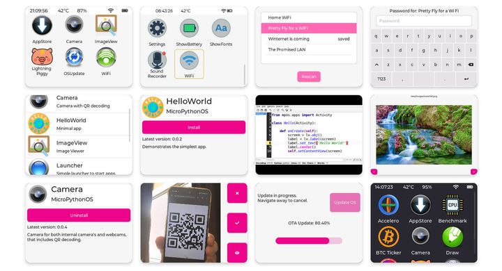 MicroPythonOS graphical operating system delivers Android-like user experience