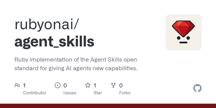 Show HN: Ruby gem to create, validate, and package AI agent skills