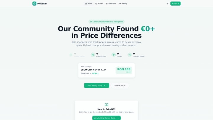 Show HN: PriceDB – Snap a receipt photo, let AI fill it in global price sharing