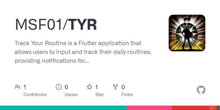 Track Your Routine – Open-source app for task management