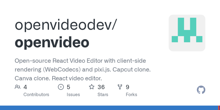 Show HN: OpenVideo – A self-hostable, open-source video editor in the browser