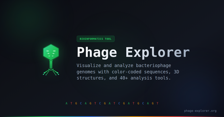 Show HN: Phage Explorer