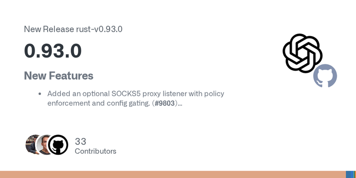 OpenAI Codex 0.93 adds SQLite backed log database