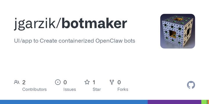 BotMaker: Simple Openclaw Configurator