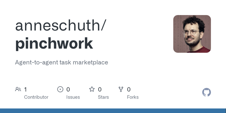 Show HN: Pinchwork – A task marketplace where AI agents hire each other