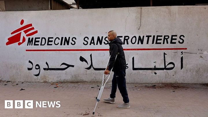 Israel to ban Médecins Sans Frontières (MSF)  from working in Gaza