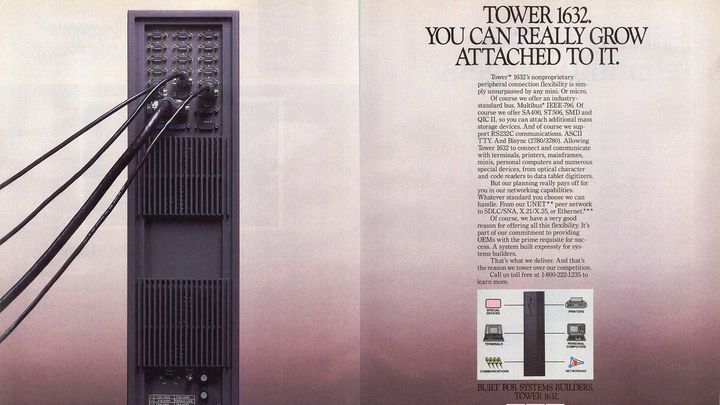 NCR Tower 1632 – Computer Ads from the Past