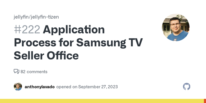 Jellyfin Available on Tizen Store