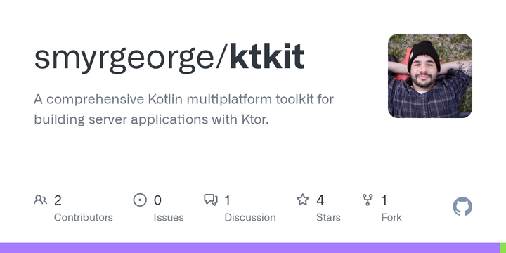 Ktkit – Kotlin Multiplatform Toolkit for Building Server Applications with Ktor