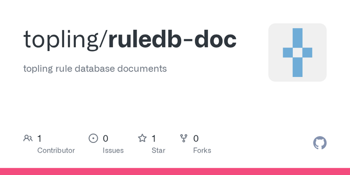 We Developed a Rule Database