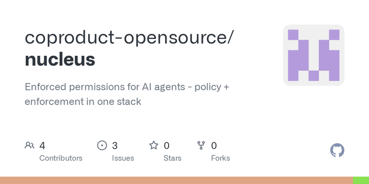 Show HN: Nucleus – enforced permission envelopes for AI agents (Firecracker)