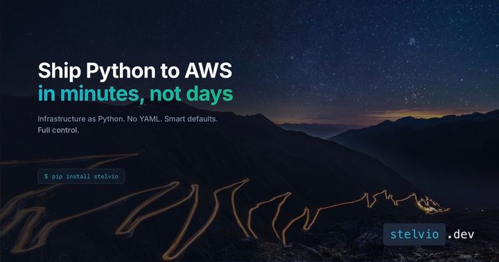 Show HN: Stelvio – Ship Python to AWS