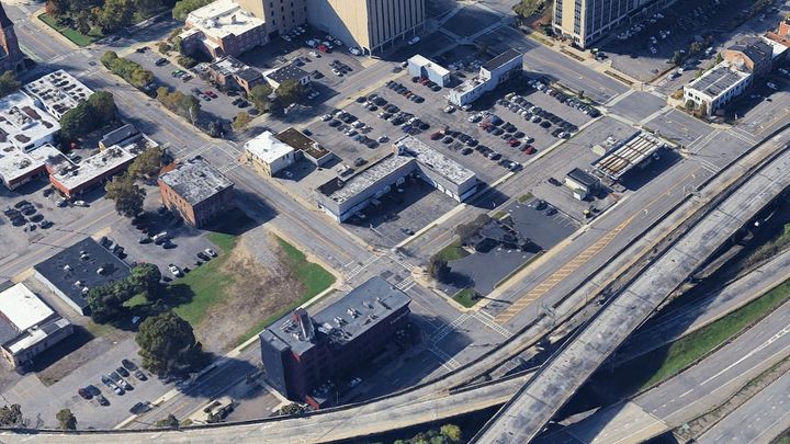 Parking lots as economic drains