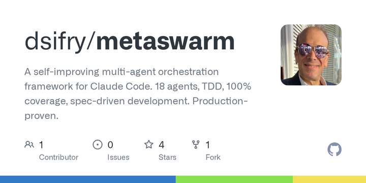 Show HN: 127 PRs to Prod this wknd with 18 AI agents: metaswarm. MIT licensed