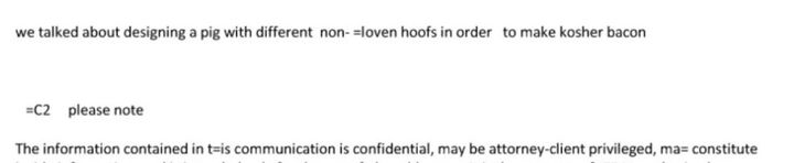 What's up with all those equals signs anyway?