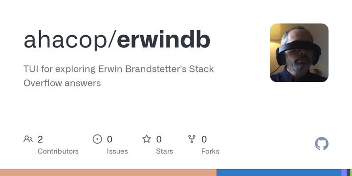 Show HN: ErwinDB, a TUI to view 7k Stack Overflow answers by Postgres expert