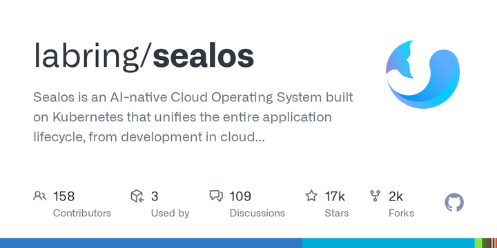 Sealos – AI Native Cloud Cloud Operating System