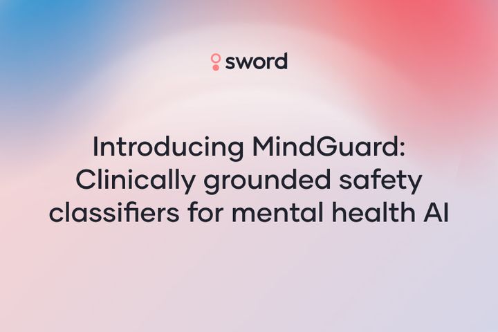 MindGuard: Open-source safety classifiers for mental health AI