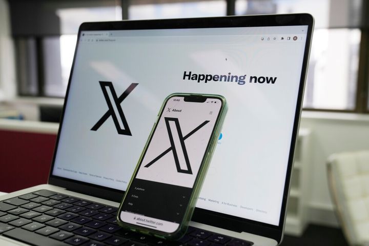 X offices raided in France