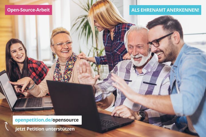 Petition for Recognition of Work on Open-Source as Volunteering in Germany