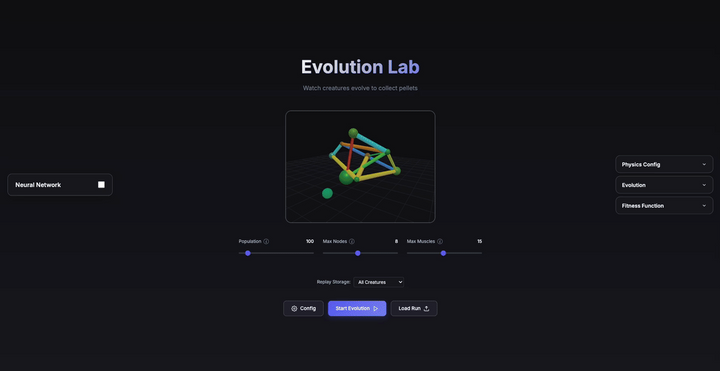 I spent 2 weeks playing god. My learnings from 597 genetic algorithm lineages