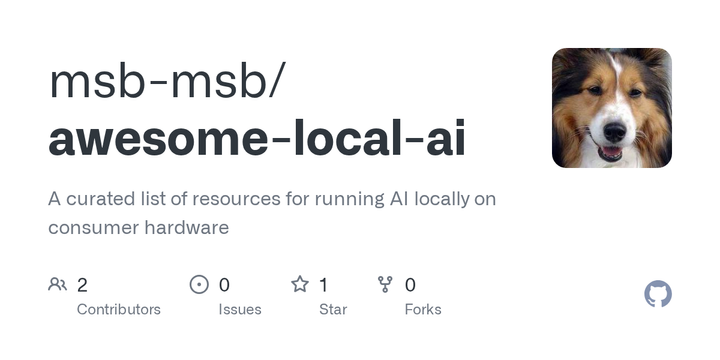 Show HN: Local AI – Curated resources for running LLMs on consumer hardware