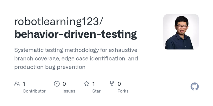Show HN: Behavior-Driven Testing – AI Agent Skill for Exhaustive Test Coverage