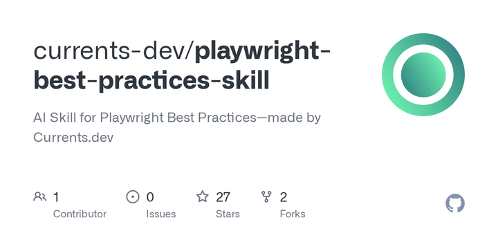 Show HN: Playwright Best Practices AI SKill