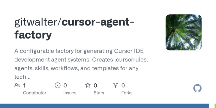 Show HN: Cursor Agent Factory – 5-layer architecture for AI agent systems