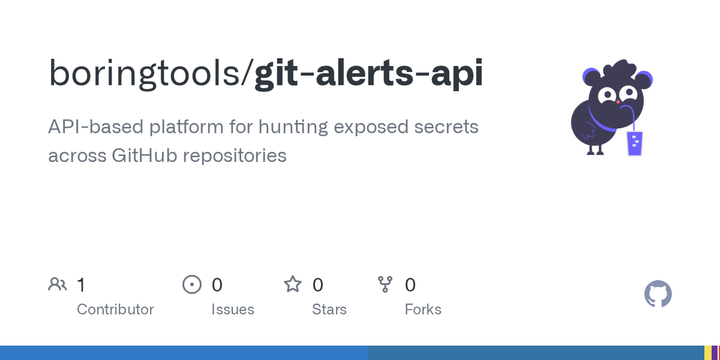 API-based platform for hunting exposed secrets across GitHub repositories