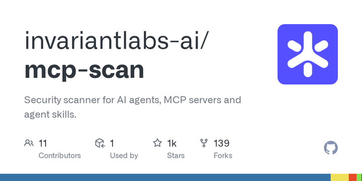 MCP-Scan: A Security scanner for AI agents, MCP servers and agent skills