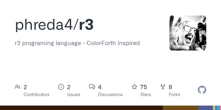 Show HN: R3forth, a ColorForth-inspired language with a tiny VM