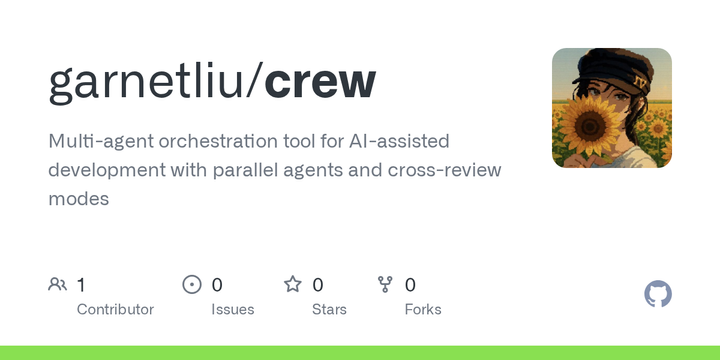 Show HN: Crew – Multi-agent orchestration tool for AI-assisted development