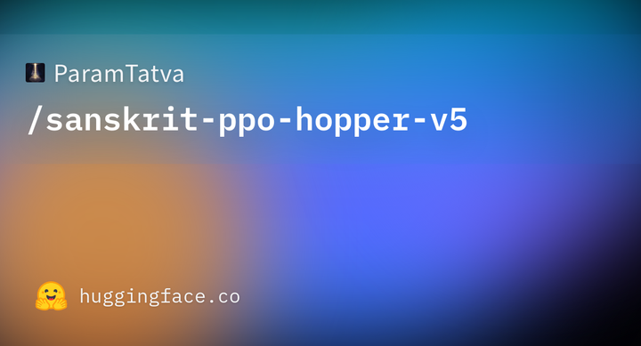 Sanskrit AI beats CleanRL SOTA by 125%