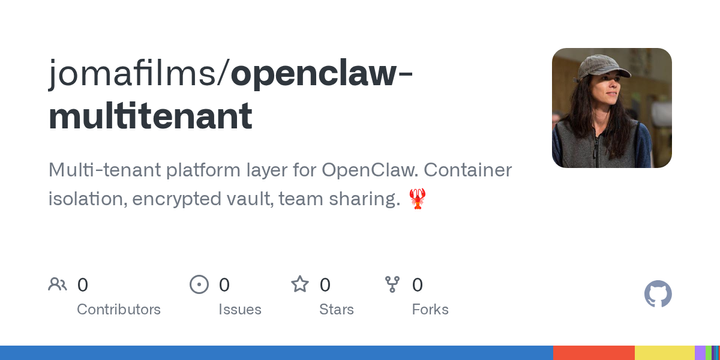 Show HN: Multi-tenant OpenClaw with isolated containers and encrypted vault