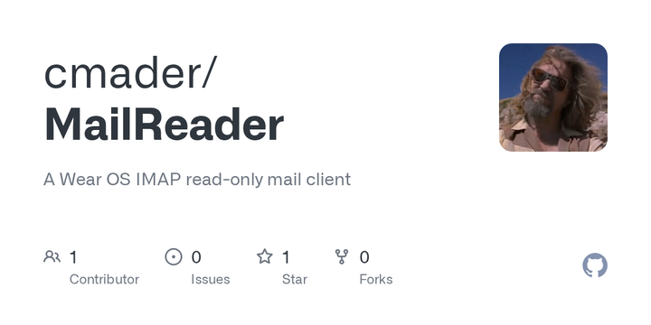 A read-only IMAP client for Wear OS