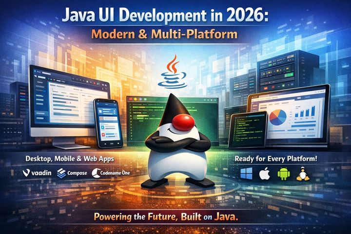 Java UI in 2026: an overview of current frameworks and approaches