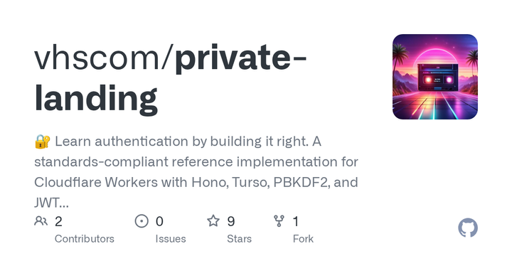 Show HN: Minimal NIST/OWASP-compliant auth implementation for Cloudflare Workers