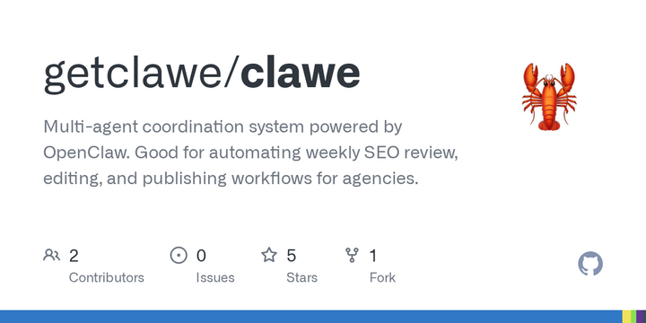 Show HN: Clawe – open-source Trello for agent teams
