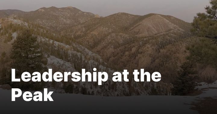 Leadership at the Peak