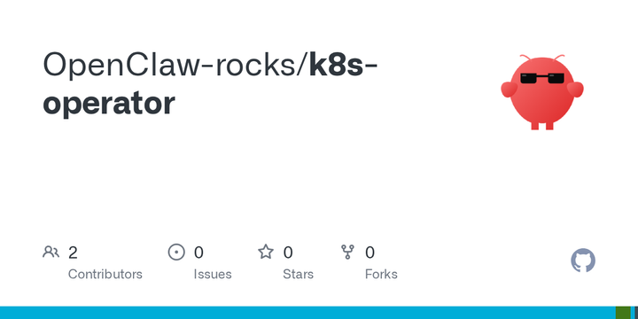 Show HN: OpenClaw Kubernetes Operator