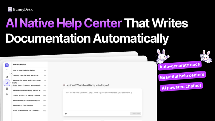 Show HN: I built a tool for lazy founders – it's called BunnyDesk